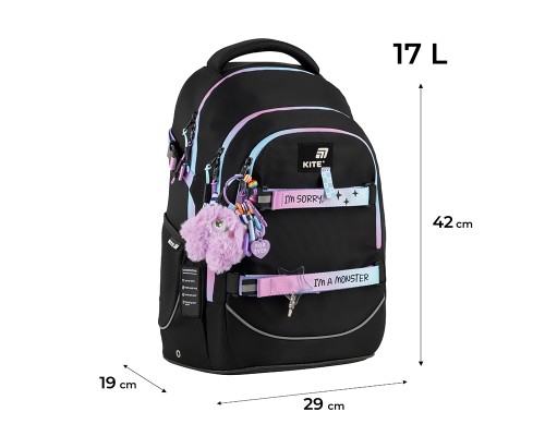 Рюкзак шкільний Kite Education teens 727M-2 (K25-727M-2)