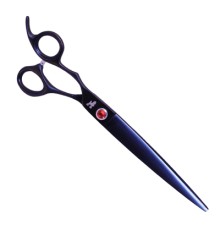 Ножиці для грумінгу Dezynadog Ignis 8 Straight Lefty Scissor прямі для стрижки собак для шульги, японська нержавіюча сталь 440 (5052372070230)