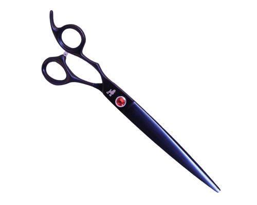 Ножиці для грумінгу Dezynadog Ignis 8 Straight Lefty Scissor прямі для стрижки собак для шульги, японська нержавіюча сталь 440 (5052372070230)