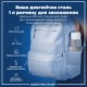 Пляшка для води ION8 OneTouch Times To Drink 1000 мл BPA Free, Ice (I8RF1000PIMOT2)