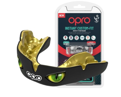 Капа Opro Instant Eyes Black/Green (102524001) (Instant_Bl/Green)