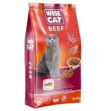 Сухий корм для кішок Wise Cat Beef 400 г (4820111141722)
