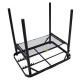 Туристичний стіл Bo-Camp Garland 60x45 cm Black/Wood look (1404195) (DAS303266)