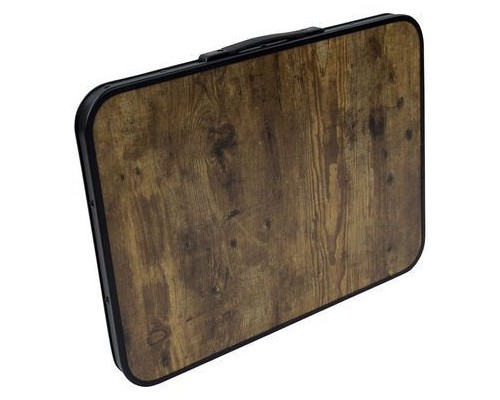 Туристичний стіл Bo-Camp Garland 60x45 cm Black/Wood look (1404195) (DAS303266)