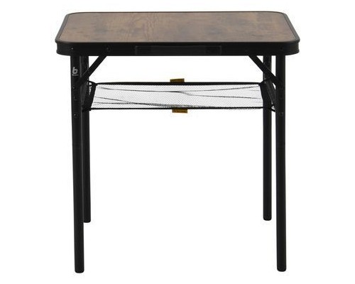 Туристичний стіл Bo-Camp Garland 60x45 cm Black/Wood look (1404195) (DAS303266)