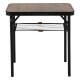 Туристичний стіл Bo-Camp Garland 60x45 cm Black/Wood look (1404195) (DAS303266)