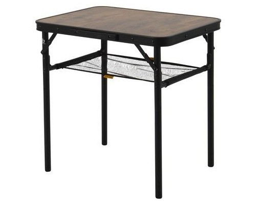 Туристичний стіл Bo-Camp Garland 60x45 cm Black/Wood look (1404195) (DAS303266)