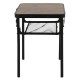 Туристичний стіл Bo-Camp Garland 60x45 cm Black/Wood look (1404195) (DAS303266)