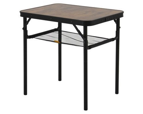 Туристичний стіл Bo-Camp Garland 60x45 cm Black/Wood look (1404195) (DAS303266)