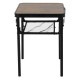 Туристичний стіл Bo-Camp Garland 60x45 cm Black/Wood look (1404195) (DAS303266)