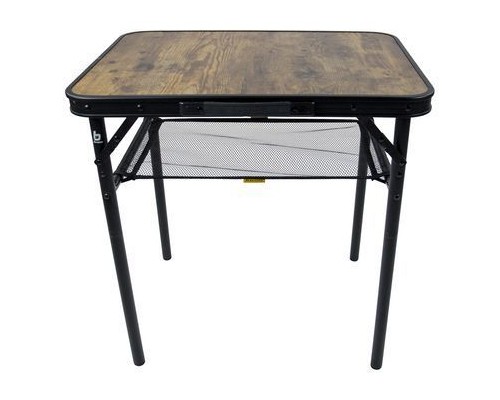 Туристичний стіл Bo-Camp Garland 60x45 cm Black/Wood look (1404195) (DAS303266)