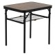 Туристичний стіл Bo-Camp Garland 60x45 cm Black/Wood look (1404195) (DAS303266)