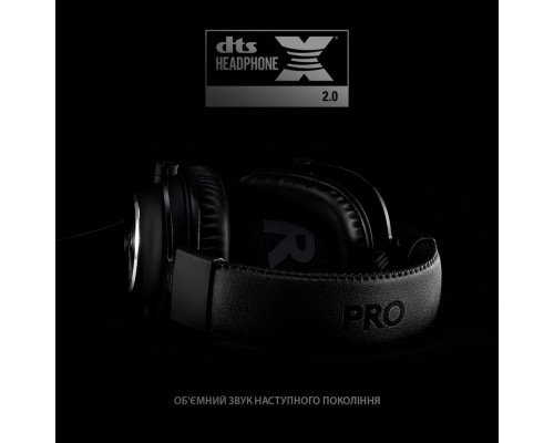 Навушники Logitech G PRO X Gaming Headset + Stand USB Black (991-000358)