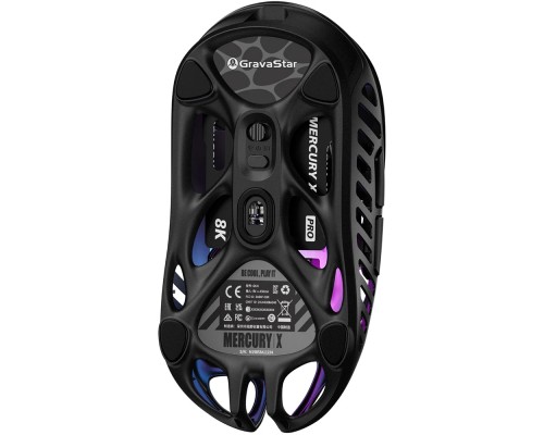 Мишка GravaStar Mercury X Wireless/Bluetooth/USB Black (GSX_BLK)
