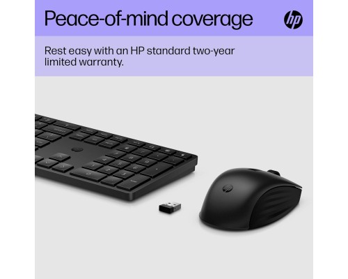 Комплект HP 650 Wireless UA Black (4R013AA)