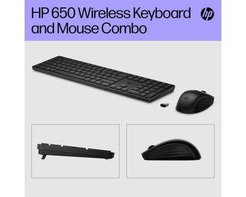 Комплект HP 650 Wireless UA Black (4R013AA)