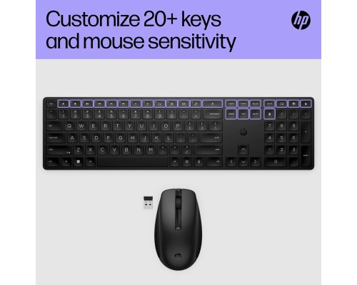 Комплект HP 650 Wireless UA Black (4R013AA)
