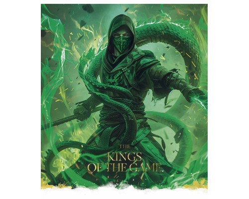 Зошит Школярик The kings of the game 48 аркушів клітинка (048-3450K)