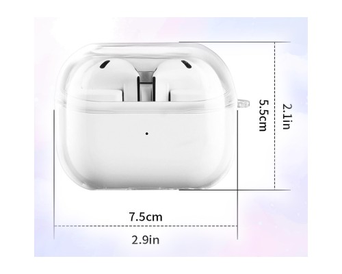 Чохол для навушників BeCover Soft TPU для Samsung Galaxy Buds 3 Pro Transparent (712007)