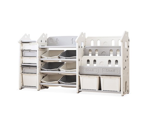 Дитячий стелаж Mealux Line White (KD-E196 White)