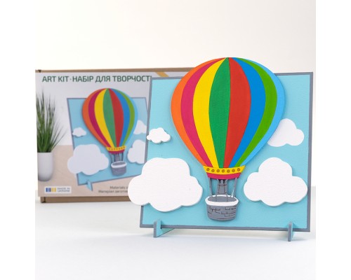 Картина по номерам Rosa Talent 3D Іn the Сlouds МДФ ґрунтоване, 19х20 см (4823098543541)