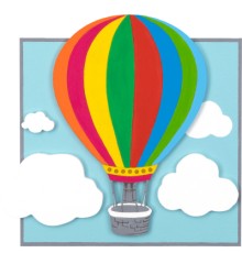 Картина по номерам Rosa Talent 3D Іn the Сlouds МДФ ґрунтоване, 19х20 см (4823098543541)