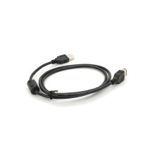 Дата кабель USB 2.0 AM/AF 1.0m ferrite black Voltronic (YT-AM/AF-1.0B)