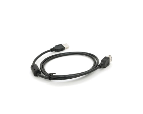 Дата кабель USB 2.0 AM/AF 1.0m ferrite black Voltronic (YT-AM/AF-1.0B)