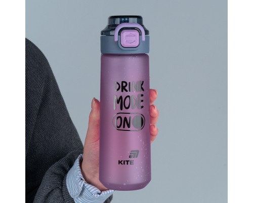 Пляшка для води Kite 760 мл, фіолетова (K25-1214-2)