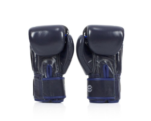 Боксерські рукавички Fairtex BGV1 Nation Print Blue 12 унцій (бинти в комплекті) (BGV1_Print_12oz_Blue)