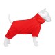 Дощовик для тварин WAUDOG Clothes водонепроникний XS25 червоний (19813)