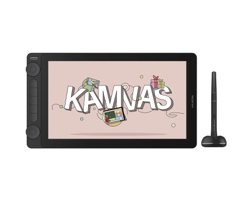 Графічний планшет Huion Kamvas 13 Gen 3 Black + рукавичка (GS1333)