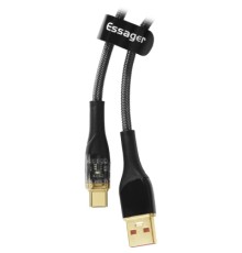 Дата кабель USB 2.0 AM to USB-C 2.0m 7A black Essager (EXCT-XJA01-P)
