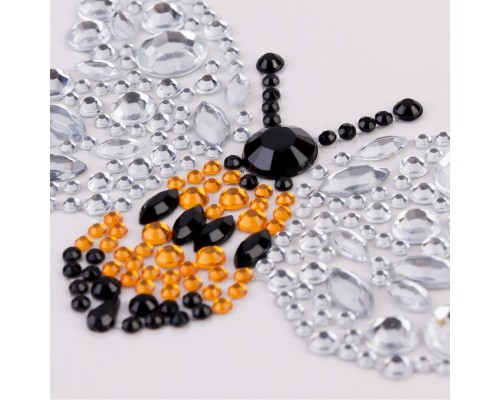 Набір для творчості Santi Бджілка аплікація зі страз самоклеючих 7х6 см (743030)