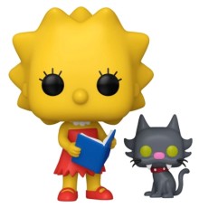 Фігурка Funko Pop набір серії Сімпсони S11 - Ліса й маленький помічник Санти (86409)