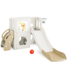 Ігровий майданчик Mealux Tower (KD-B013 White/Brown)