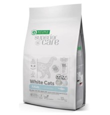 Сухий корм для кішок Nature's Protection Superior Care White Cats Grain Free Herring 1.5 кг (NPSC47630)