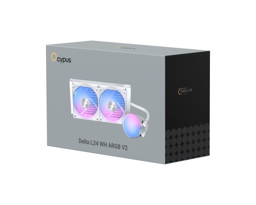 Система рідинного охолодження OCYPUS DELTA-L24-WH2AAWNN02X-GL