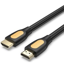 Кабель мультимедійний HDMI-A Male to Male 4K HD Cable PVC Type 1.5M Black VENTION (ALIBG)