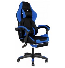 Крісло ігрове GT Racer X-6032 Black/Blue (X-6032 Fabric Black/Blue)