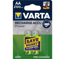 Акумулятор Varta AA Rechargeable Accu 2100mAh * 2 (56706101402) 
