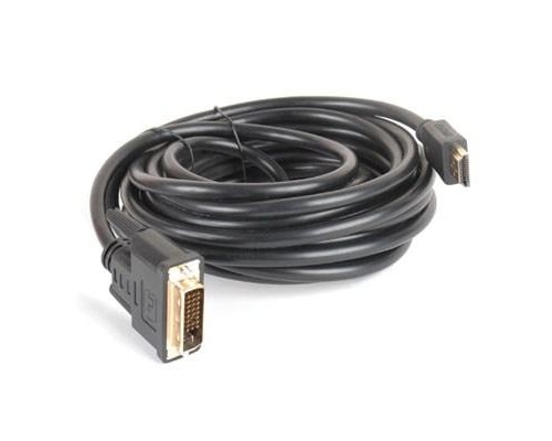 Кабель мультимедійний HDMI to DVI 24+1pin M, 5.0m Gemix (Art.GC 1418)