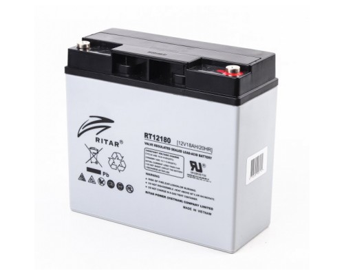 Батарея до ДБЖ Ritar AGM RT12180, 12V-18Ah (RT12180) 