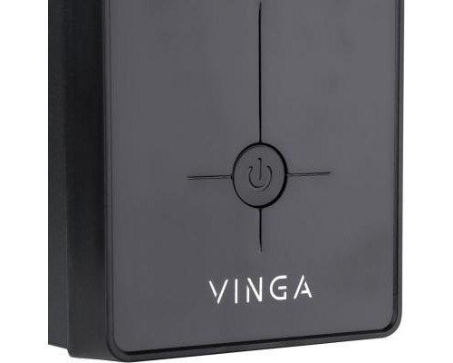 Пристрій безперебійного живлення Vinga LCD 1200VA metal case with USB (VPC-1200MU)