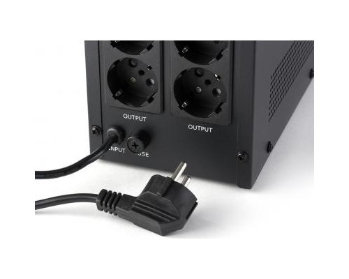 Пристрій безперебійного живлення Vinga LCD 1200VA metal case with USB (VPC-1200MU)