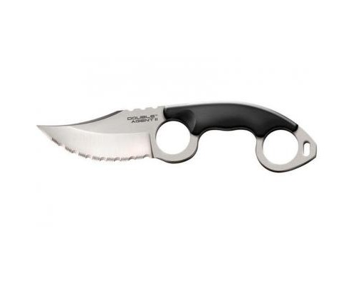 Ніж Cold Steel Double Agent II, cеррейтор, блистер (39FNSZ)