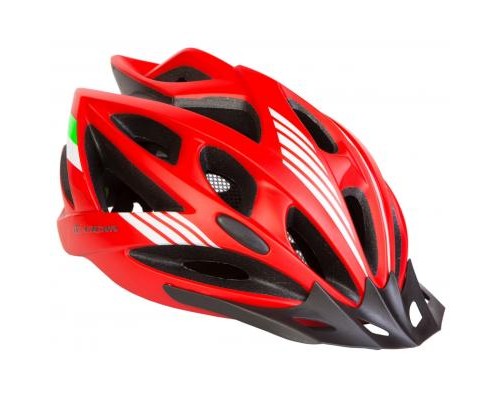 Шолом Velotrade с козырьком СIGNA WT-036 красный L (58-61см) (HEAD-013)