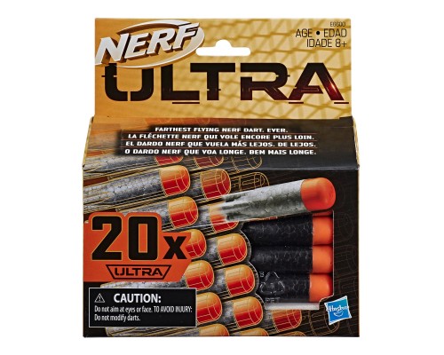 Іграшкова зброя Hasbro NERF набір патронів Ультра 20 стріл (E6600)