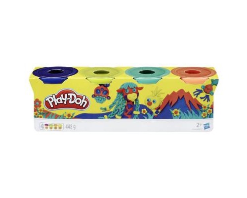 Набір для творчості Hasbro Play-Doh 4 баночки (B5517_E4867)
