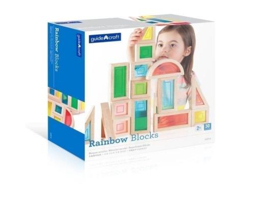 Ігровий набір Guidecraft стандартних блоків Block Play Велика веселка, 30 шт. (G3016) Ігровий набір Guidecraft стандартних блоків Block Play Велика веселка, 30 шт. (G3016)